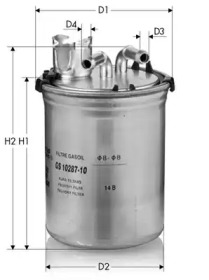 TECNECO FILTERS gs10287 -  Топливный фильтр